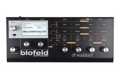 WALDORF  Blofeld&nbsp;&ndash;&nbsp;Synth&eacute;tiseur, couleur noire