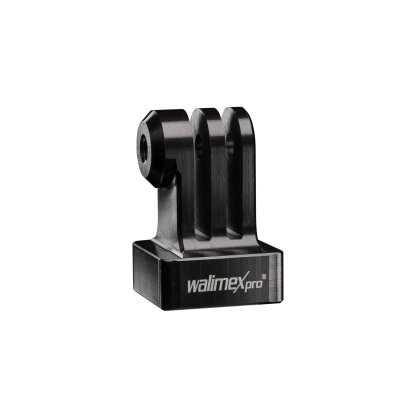 WALIMEX PRO  20886 goPro pour tr&eacute;pied 1/4 ``sur goPro noir