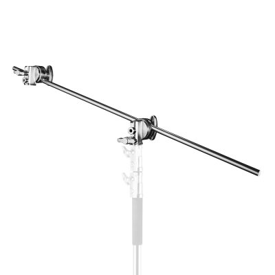 WALIMEX PRO  Boom With 2 Screw Clamps 100 Cm Argent&eacute;