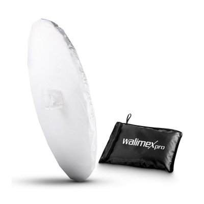 WALIMEX  Pro Diffuseur parapluie r&eacute;flecteur blanc, diam&egrave;tre180&nbsp;cm