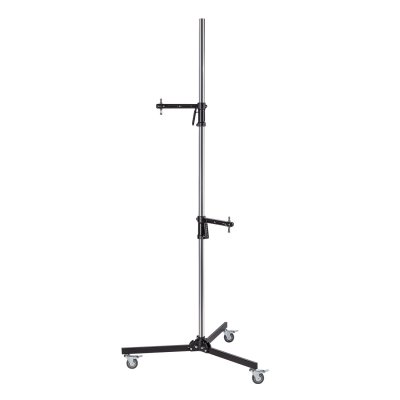 WALIMEX  pro tr&eacute;pied &agrave; roulettes avec 2 pinces, 223cm DFX-628621
