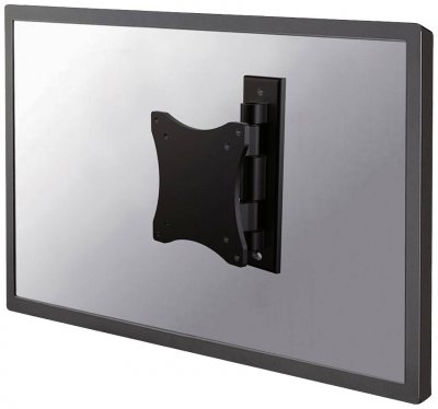 NEWSTAR Wall Mount 10-27" Tilt/Swivel Black