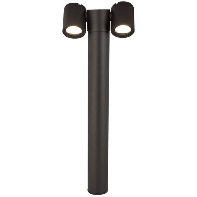 MAYTONI Wall Street Borne D'&eacute;clairage Ext&eacute;rieure Noire, 2 Lumi&egrave;res Ip54, Gu10
