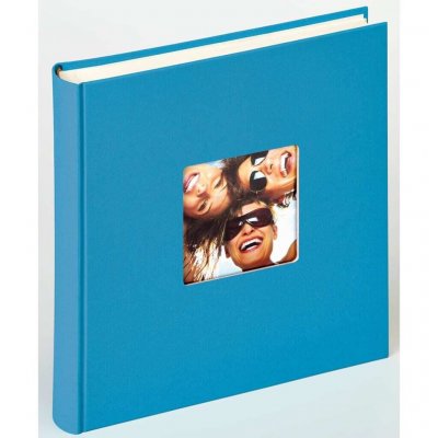 WALTHER  Design Album photo Fun 30x30 cm Bleu oc&eacute;an 100 pages