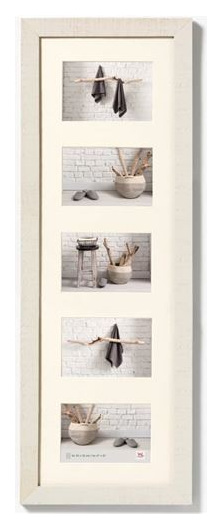 WALTHER  Design Cadre photo Home 5x10x15 cm Blanc