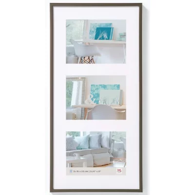 WALTHER  design cadre photo new lifestyle 3x15x20 cm acier 430739