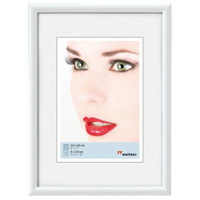 AC DECO Walther Design Cadre plastique galerie 010X015 blanc 10 x 15 cm