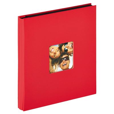 WALTHER  design EA-110-R Fun Einsteckalbum, f&uuml;r 400 Fotos im Format 10 x 15 cm, rot