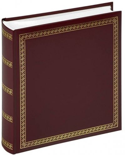 WALTHER  Dicke 29x32 Cm 100 Pages Buch Photo Album Marron,Rouge