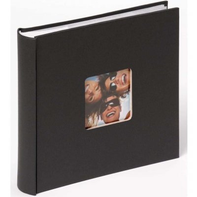 WALTHER+ DESIGN Walther Fun 10x15 Cm 200 Photos Memo Slip-in Photo Album Noir