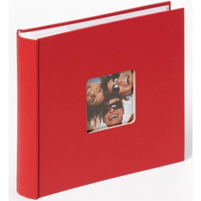 WALTHER DESIGN Walther Fun 10x15 Cm 200 Photos Memo Slip-in Photo Album Rouge