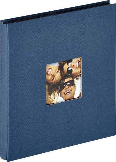 WALTHER  Fun 10x15 Cm 400 Photos Memo Slip-in Photo Album Bleu