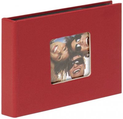 GENERIQUE Walther Fun 10x15 Cm Mini Album 36 Photos Photo Album Rouge
