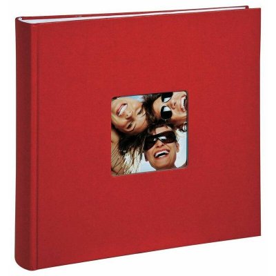 WALTHER  Fun 30x30 Cm 100 Pages Bookbound Photo Album Rouge