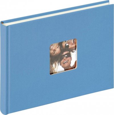 WALTHER+ DESIGN Walther fun album photo design, bleu oc&eacute;an, 22 x 16 cm
