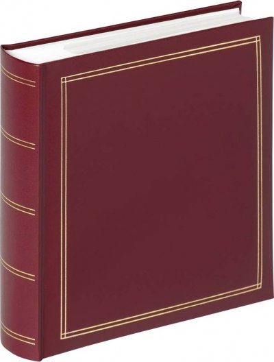 WALTHER DESIGN Walther Monza 10x15 Cm 200 Photos Memo Einsteck Photo Album Rouge