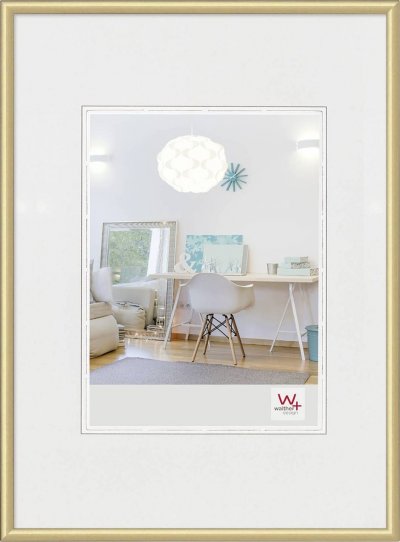 WALTHER+ DESIGN Walther New Lifestyle 13x18 Cm Resin Photo Frame Dor&eacute;