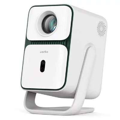 WANBO  T2 Ultra Projecteur, Android TV 11, 500 ANSI, 1080P natif, support rotatif &agrave; 120&deg;