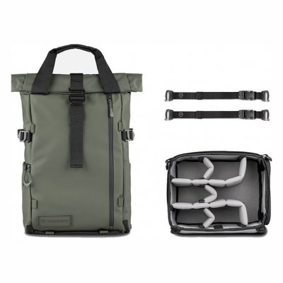 WANDRD  Sac &agrave; dos PRVKE 21L Vert Wasatch Photo Bundle V4 - Neuf