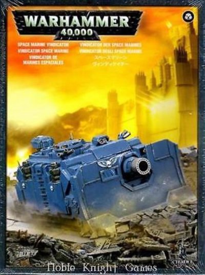 GAMES WORKSHOP Warhammer 40,000 ( 40k ) - Vindicator Space Marine (48-25)