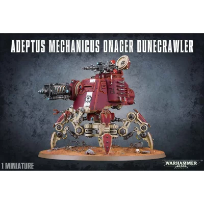 GAMES WORKSHOP Warhammer 40K - Adeptus Mechanicus Onager Dunecrawler
