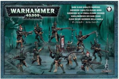GAMES WORKSHOP Warhammer 40K - Dark Eldar Kabalite Warriors