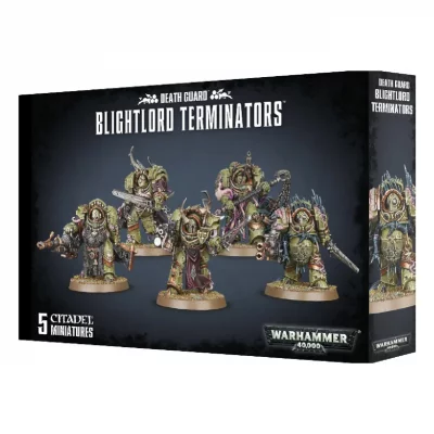 GAMES WORKSHOP Warhammer 40K - Death Guard Blightlord Terminators