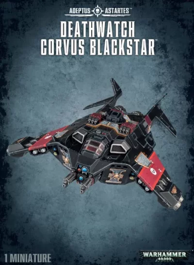GENERIQUE Warhammer 40K - Deathwatch Corvus Blackstar