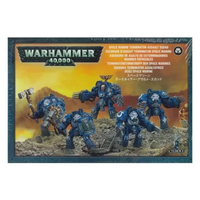 GAMES WORKSHOP Warhammer 40k - Space Marine Escouade de Terminator d Assaut