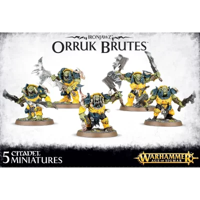 GAMES WORKSHOP Warhammer Aos - Ironjawz Orruk Brutes