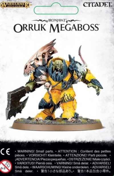 GAMES WORKSHOP Warhammer Aos - Ironjawz Orruk Megaboss