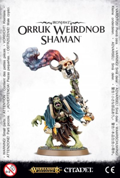 GAMES WORKSHOP Warhammer Aos - Ironjawz Weirdnob Shaman