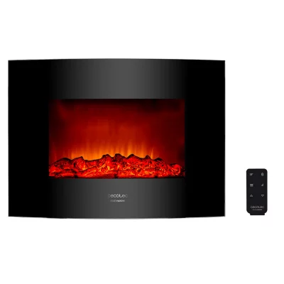 CECOTEC Warm 2200 curved flames 2000w noir