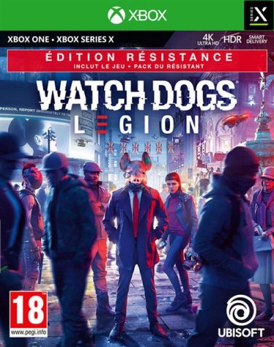 Watch Dogs Legion Edition Resistance Exclusivite Micromania XBOXONE