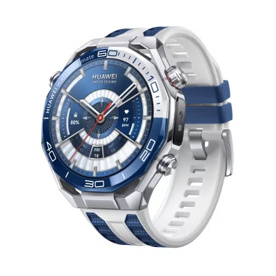HUAWEI Watch Ultimate 2 - Montre connect&eacute;e  49 mm LTE, bleue - Neuf