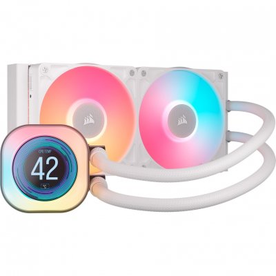 CORSAIR Watercooling  iCUE LINK TITAN - 240 RX LCD AIO/240mm - Blanc#