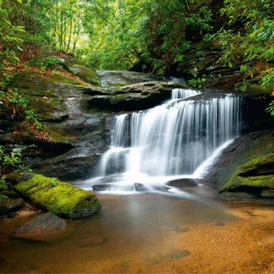 AG DESIGN Waterfall, Photo Murale, 360x254 Cm, 4 Parts - Enfants