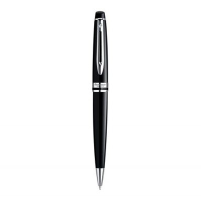 WATERMAN   stylo &agrave; bille expert, laque noire c.t. noir