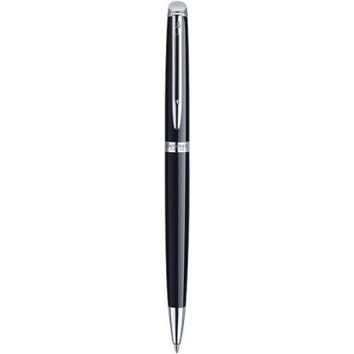 WATERMAN   stylo &agrave; bille h&eacute;misph&egrave;re, laque noire c.t. noir