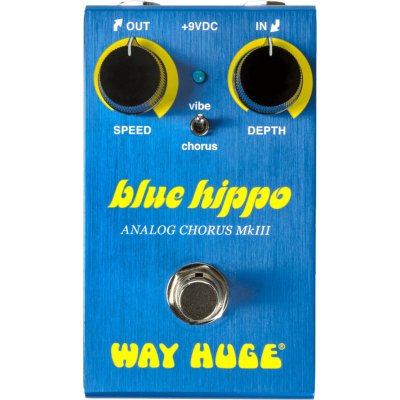WAY HUGE  Wm61 Blue Hippo Mini - P&eacute;dale De Modulation Guitare