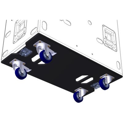 HK AUDIO WB-4 plateau &agrave; roulettes pour L Sub 4000 (A)