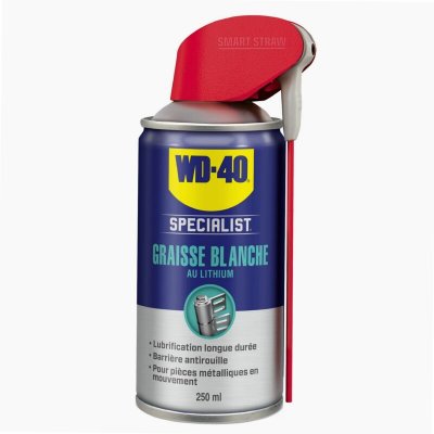 WD40 WD-40 SPECIALIST Graisse Blanche au Lithium a&eacute;rosol - 250 ml