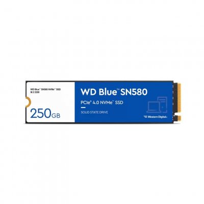 WESTERN DIGITAL WD Blue SN580 - SSD - 2 To - interne - M.2 2280 - PCIe 4.0 x4 (NVMe)