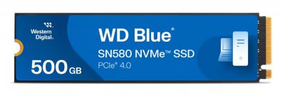 WESTERN DIGITAL WD Blue SN580 - SSD - 500 Go - interne - M.2 2280 - PCIe 4.0 x4 (NVMe)