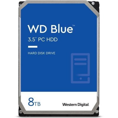 WESTERN DIGITAL Wd blue wd80eazz 8 to 3.5 pouces sata 6 go/s hdd bleu