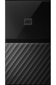 WESTERN DIGITAL WD - My Passport for Mac - Disque dur portable pour Mac - USB Type C - 1To Noir