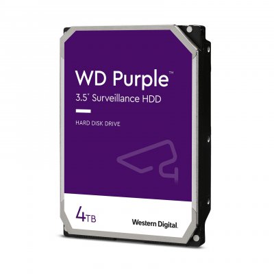 WESTERN DIGITAL WD Purple 3.5"" 4000 Go S&eacute;rie ATA III, Disque dur