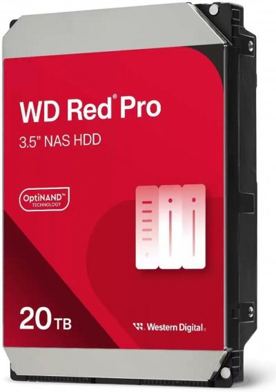 WESTERN DIGITAL WD Red Pro WD202KFGX - disque dur - 20 To - SATA 6Gb/s