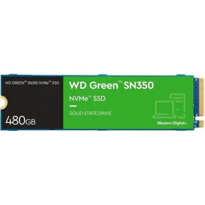 WESTERN DIGITAL Wd sn350 wds480g2g0c 480 go ssd m.2 nvme sata vert