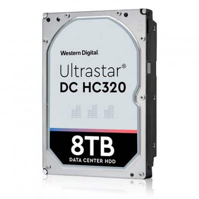 WESTERN DIGITAL Wd ultrastar 7k8 8tb sata hus728t8tale6l4 noir